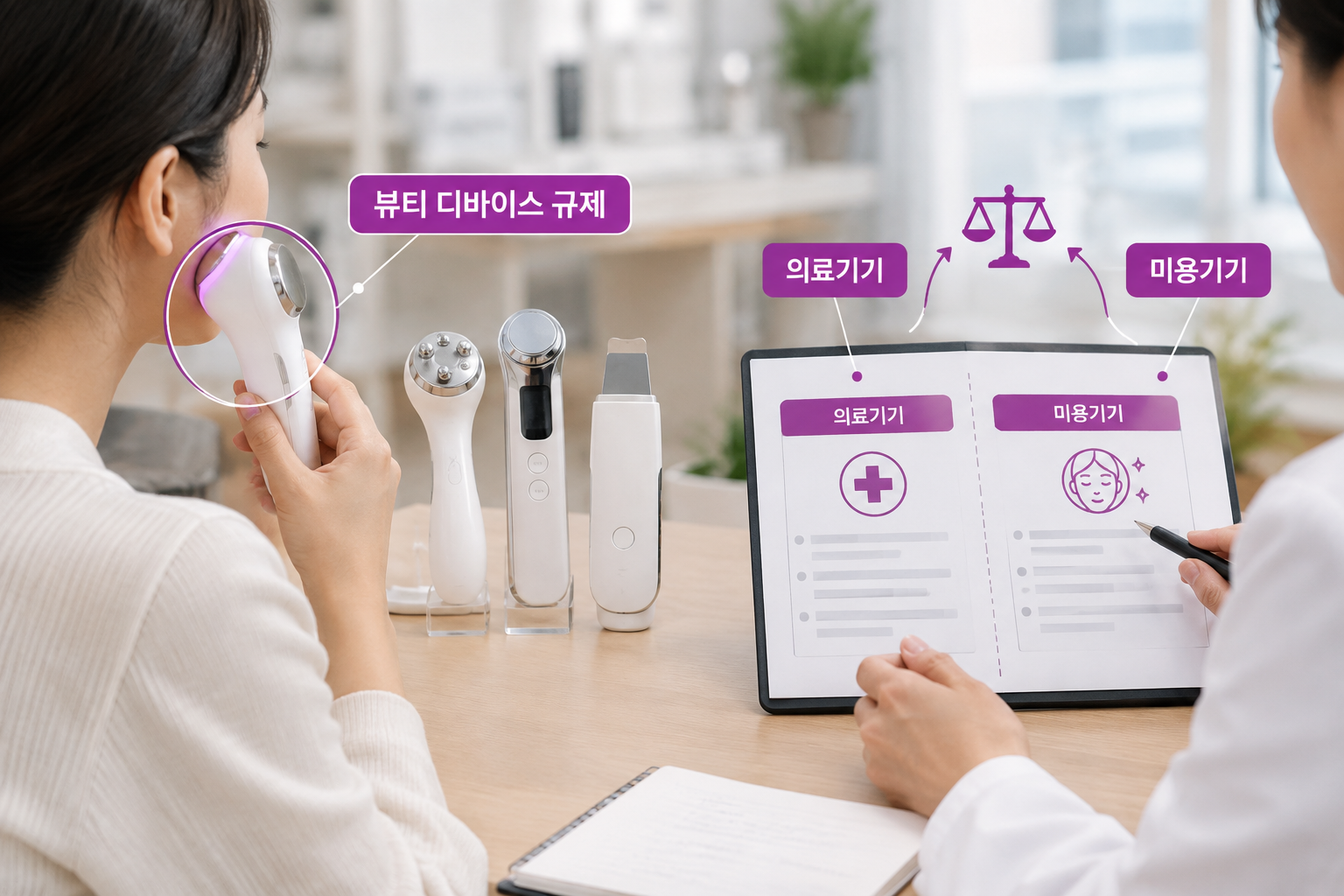 뷰티 디바이스 규제 총정리: 의료기기와 미용기기의 경계는 어디인가