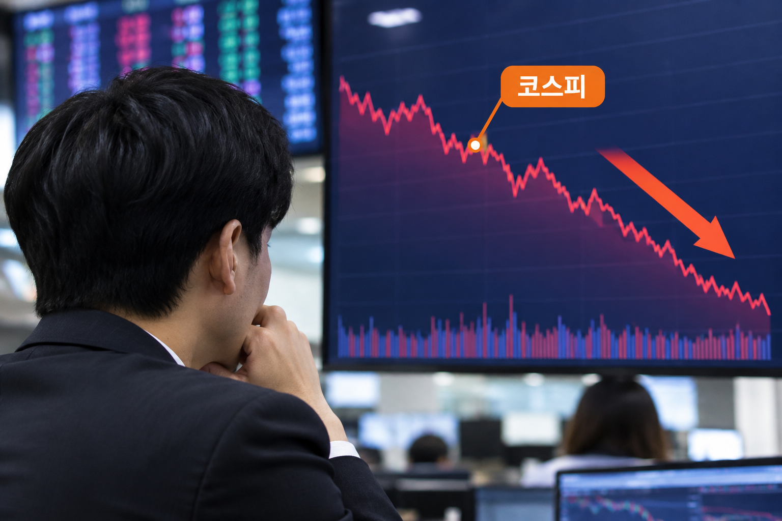 2026년 9월 26일 오전 코스피가 6653으로 내리고 코스닥은 807로 오른 국내 증시 상황을 정리한 화면