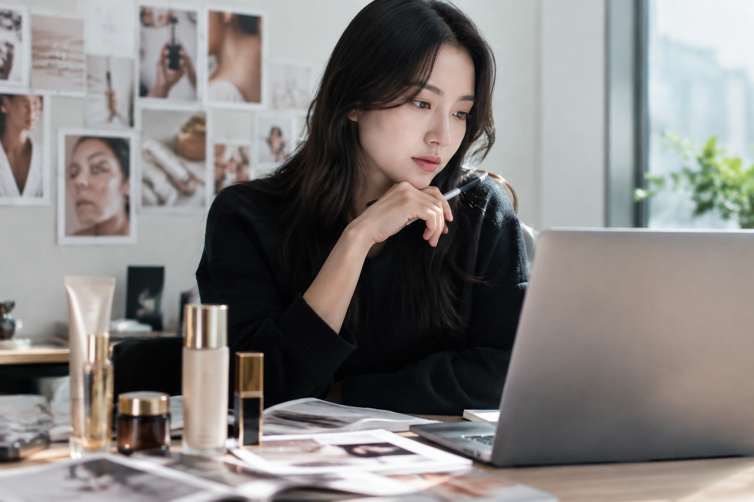 럭셔리 뷰티 브랜드가 유산과 시간, 이야기를 하나의 캠페인 구조로 엮어 브랜드 자산을 쌓는 원리를 담은 표지